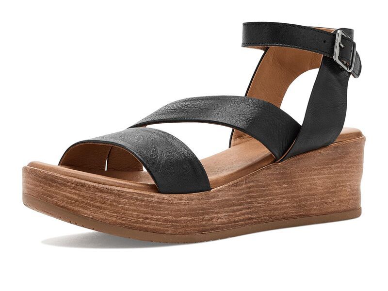 ミズムーズ レディース シューズ ヒール サンダル Miz Mooz Wynter Wedge Sandals Black ブラック