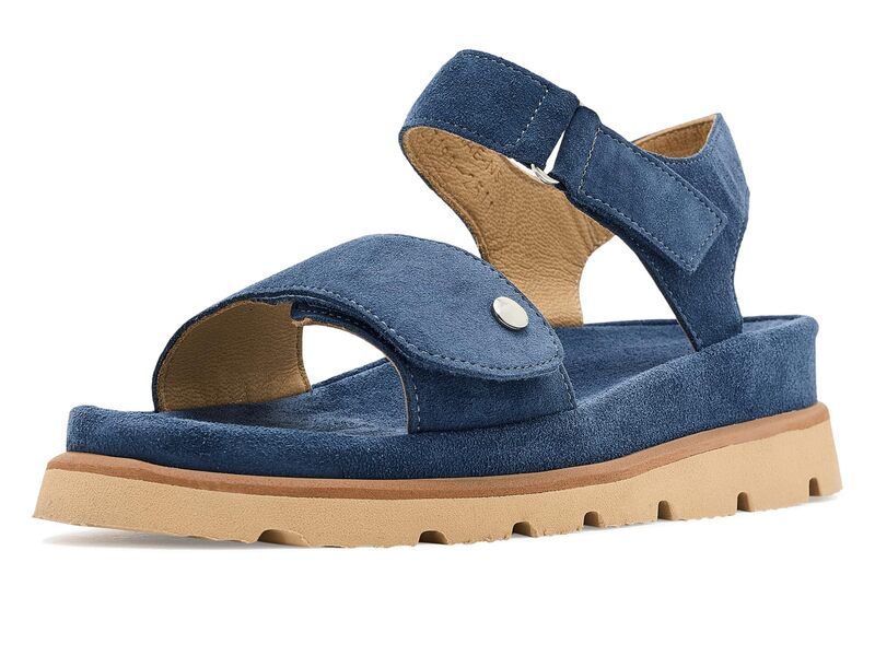 スプリングステップ レディース シューズ ヒール Spring Step Dixiemae Navy Suede ネイビー