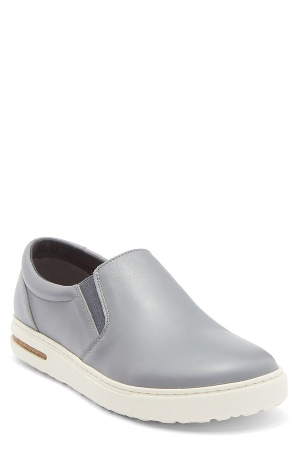 ビルケンシュトック メンズ シューズ スニーカー Birkenstock Oswego SlipOn Sneaker Gray グレー
