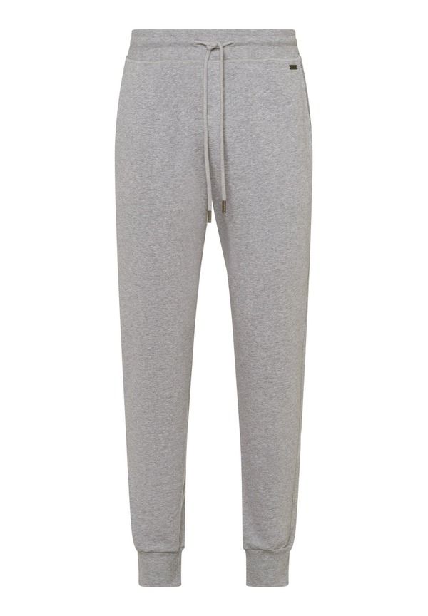 ハンロ メンズ ボトムス カジュアルパンツ コットン Hanro Living Cotton Drawstring Lounge Pants Grey Melange グレー