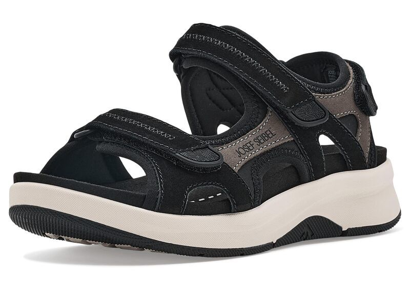 ジョセフセイベル レディース シューズ サンダル Josef Seibel Estelle 02 Black Grey ブラック 31,070円
