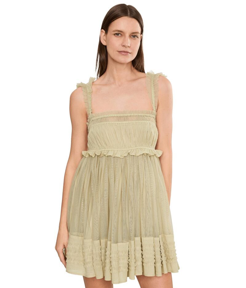 オールセインツ レディース トップス ワンピース Allsaints Angela Dress Haze Green グリーン