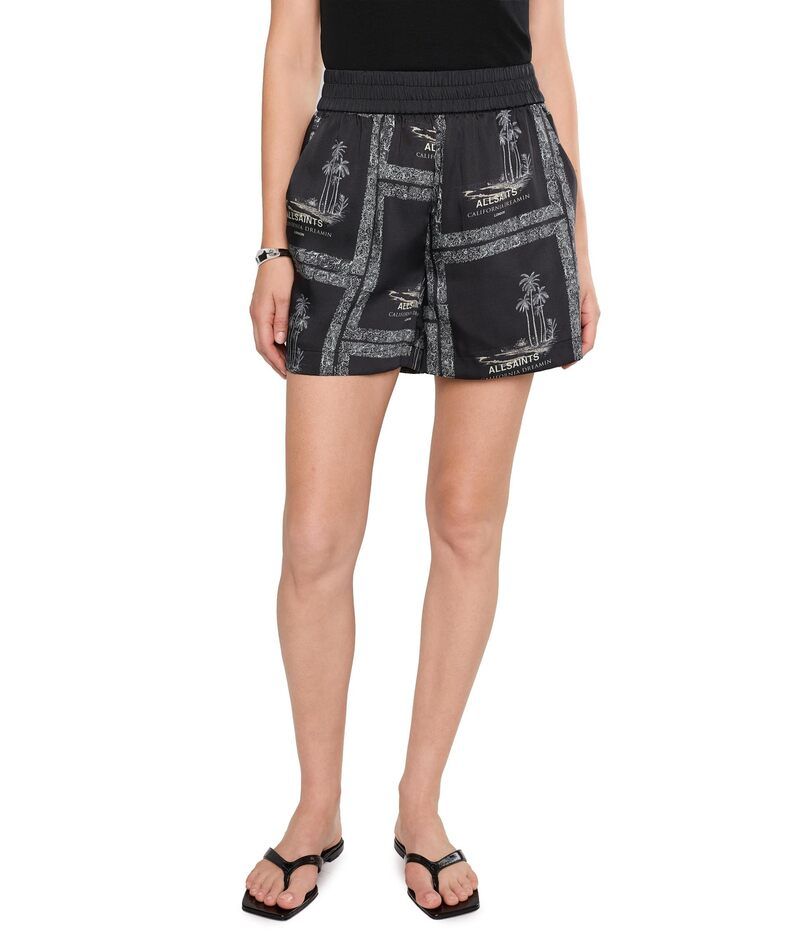 オールセインツ レディース ボトムス ハーフパンツ・ショーツ ショートパンツ Allsaints Lettie Shorts Waimea Black ブラック 29,120円