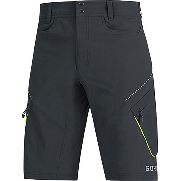ゴアウェア メンズ ボトムス ハーフパンツ・ショーツ GOREWEAR C3 Trail Short Mens Black ブラック