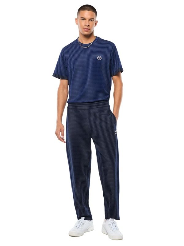 セルジオタッキーニ メンズ ボトムス カジュアルパンツ トラックパンツ Sergio Tacchini Rete Track Pant Maritime Blue ブルー