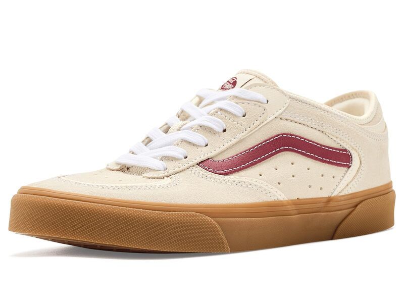 バンズ メンズ シューズ スニーカー Vans Rowley ClassicreamBurgundy クリーム
