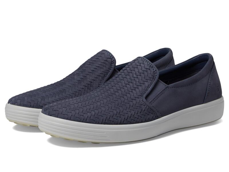 エコー メンズ シューズ スニーカー Ecco Soft Seven Woven SlipOn Ombre