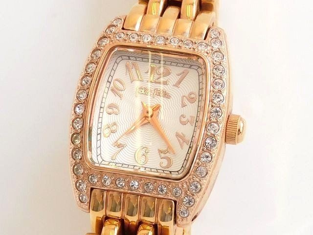 美品 Folli Follie フォリフォリ レディース 時計 □ クォーツ