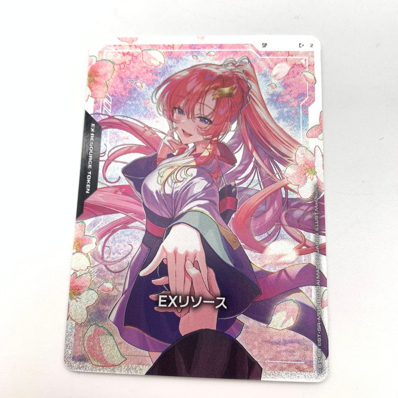 ガンダムカードゲーム exリソース ラクス SP パラレル 中古美品】 ガンダムカードゲーム EXリソース ラクス・クライン SP