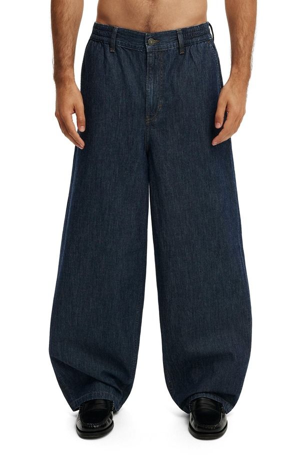 コットンオン メンズ ボトムス カジュアルパンツ Cotton Mens Relaxed Baggy Jogger Laker Blue ブルー