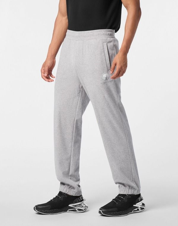 プレイン スポーツ メンズ ボトムス カジュアルパンツ PLEIN SPORT Jogging Trousers Men light grey