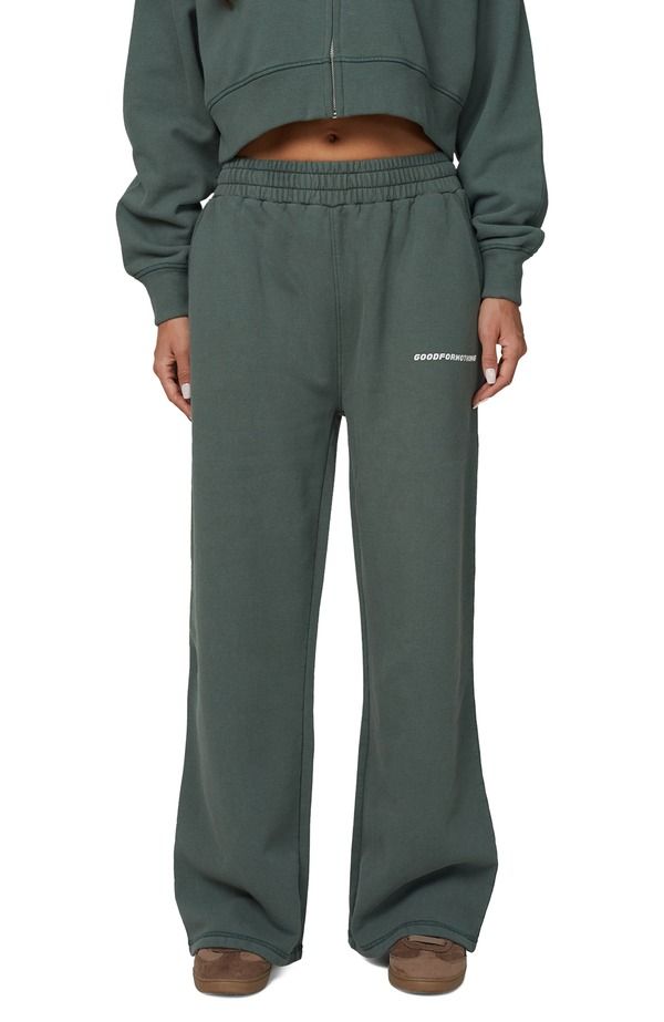 グッドフォーナッシング レディース ボトムス カジュアルパンツ ヴィンテージ Good For Nothing Vintage Tonal Baggy Jogger Green グリーン