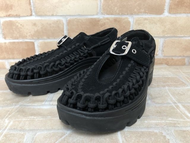 【中古】 KEEN キーン UNEEK PLT MARY JANE 1030339 ブラック USW9（25cm） 111456729