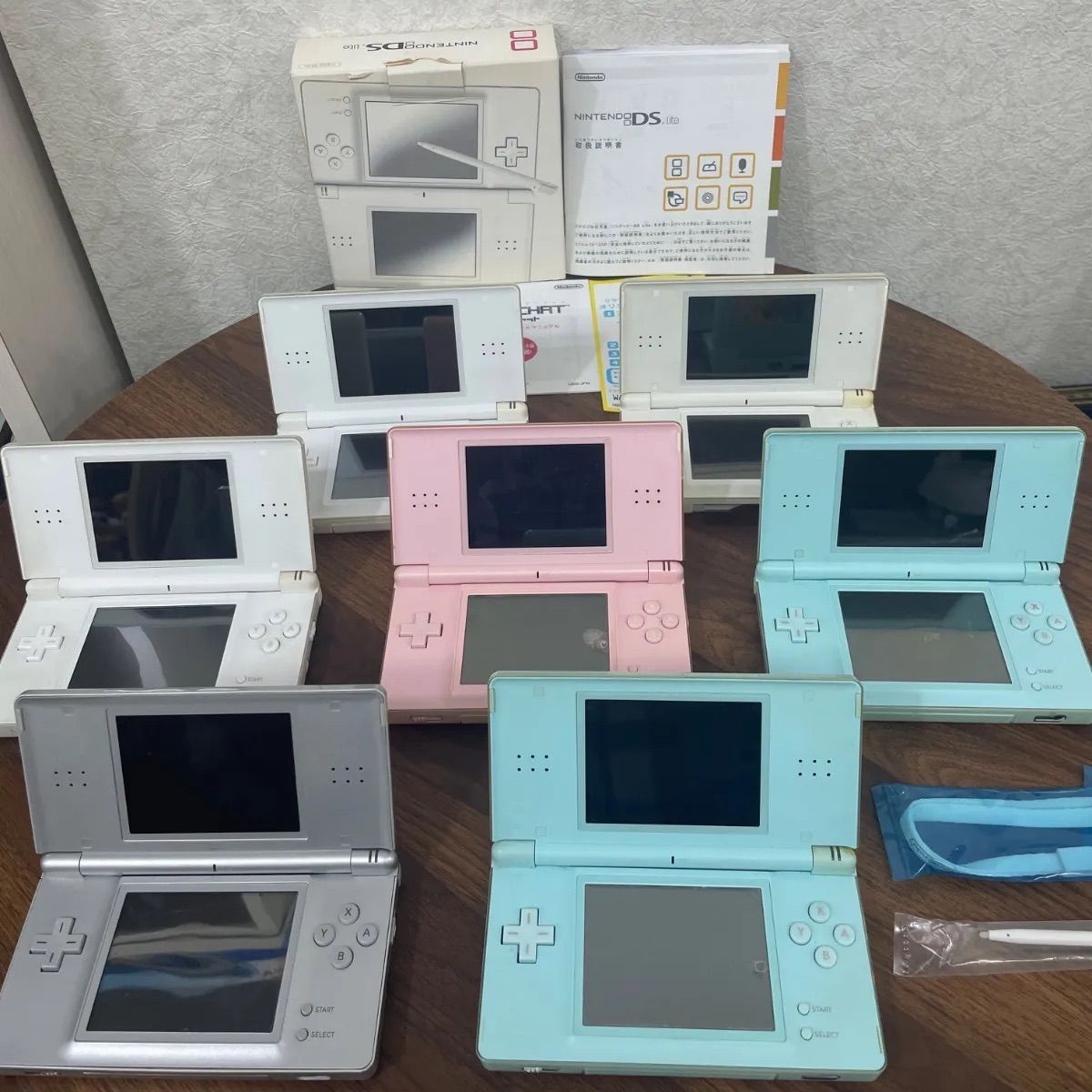 Nintendo 任天堂　DSlite 7個セット　ジャンク　レア