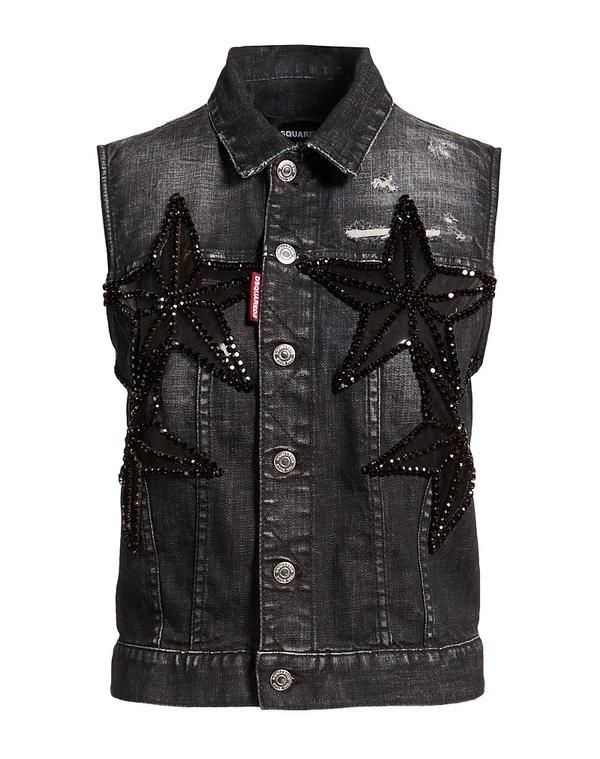 ディースクエアード レディース トップス ベスト DSQUARED2 Black ブラック