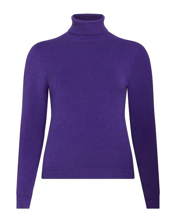ヴィコロ レディース アウター ニット・セータートルネック VICOLO Dark Purple パープル