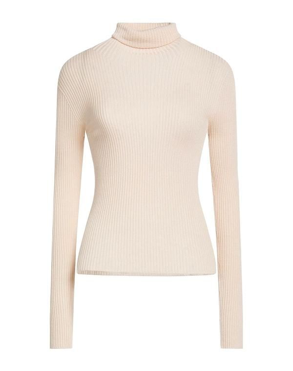 ロベルトコリーナ レディース アウター ニット・セータートルネック ROBERTO COLLINA Beige ベージュ