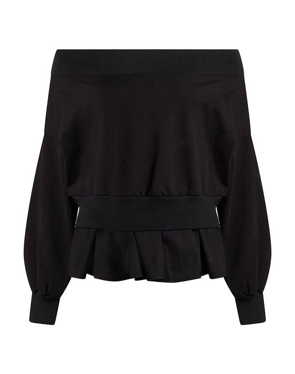 ツインセット レディース アウター パーカー・スウェット TWINSET Black ブラック