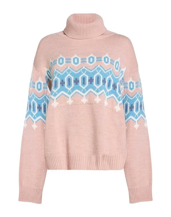 ヴィコロ レディース アウター ニット・セータートルネック VICOLO Pale Pink ピンク