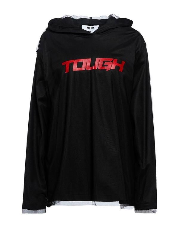 エムエスジイエム レディース アウター パーカー・スウェット MSGM Black ブラック
