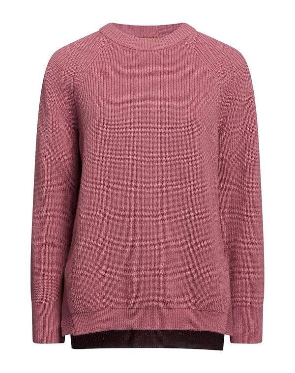 ムーレー レディース アウター カーディガン カシミヤニット MOORER Antique Rose