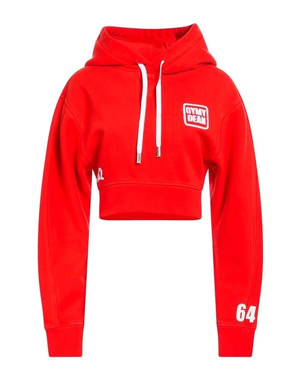 ディースクエアード レディース アウター パーカー・スウェット DSQUARED2 Tomato Red レッド