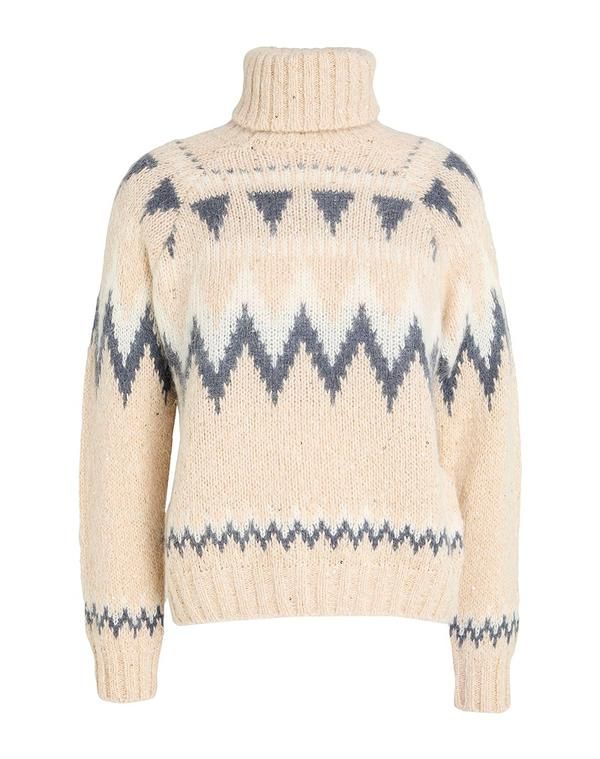 イレブンティ レディース アウター ニット・セータートルネック ELEVENTY Off White オフホワイト