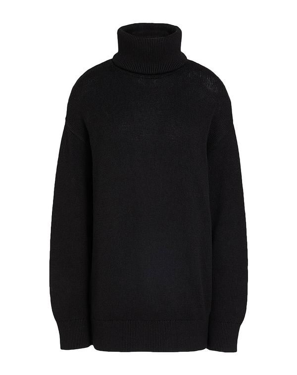 トーテム レディース アウター ニット・セータートルネック TOTEME Black ブラック