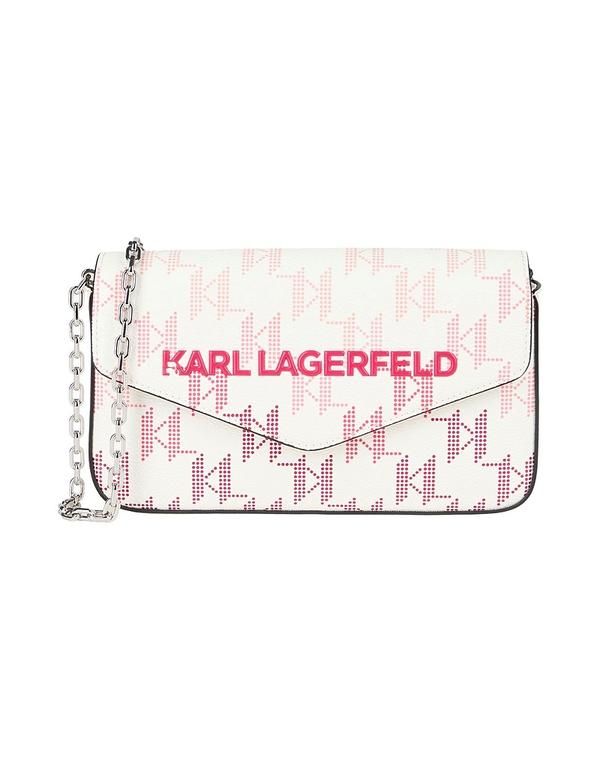 カール ラガーフェルド レディース バッグ KARLAGERFELD Off White オフホワイトショルダーバッグ