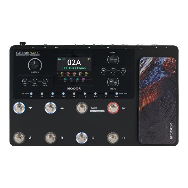 【新品】Mooer GE150 Max Li / a52462【箱付き｜マルチエフェクター】