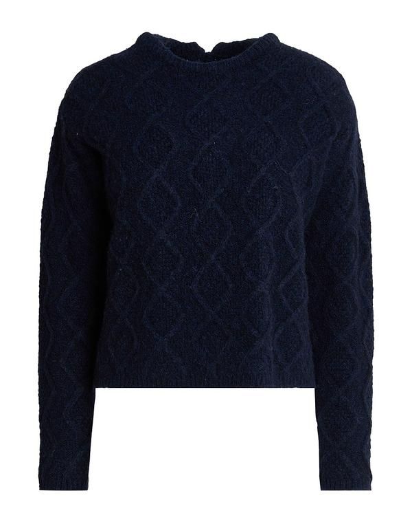 セミクチュール レディース アウター カーディガン SEMICOUTURE Midnight Blue ブルー