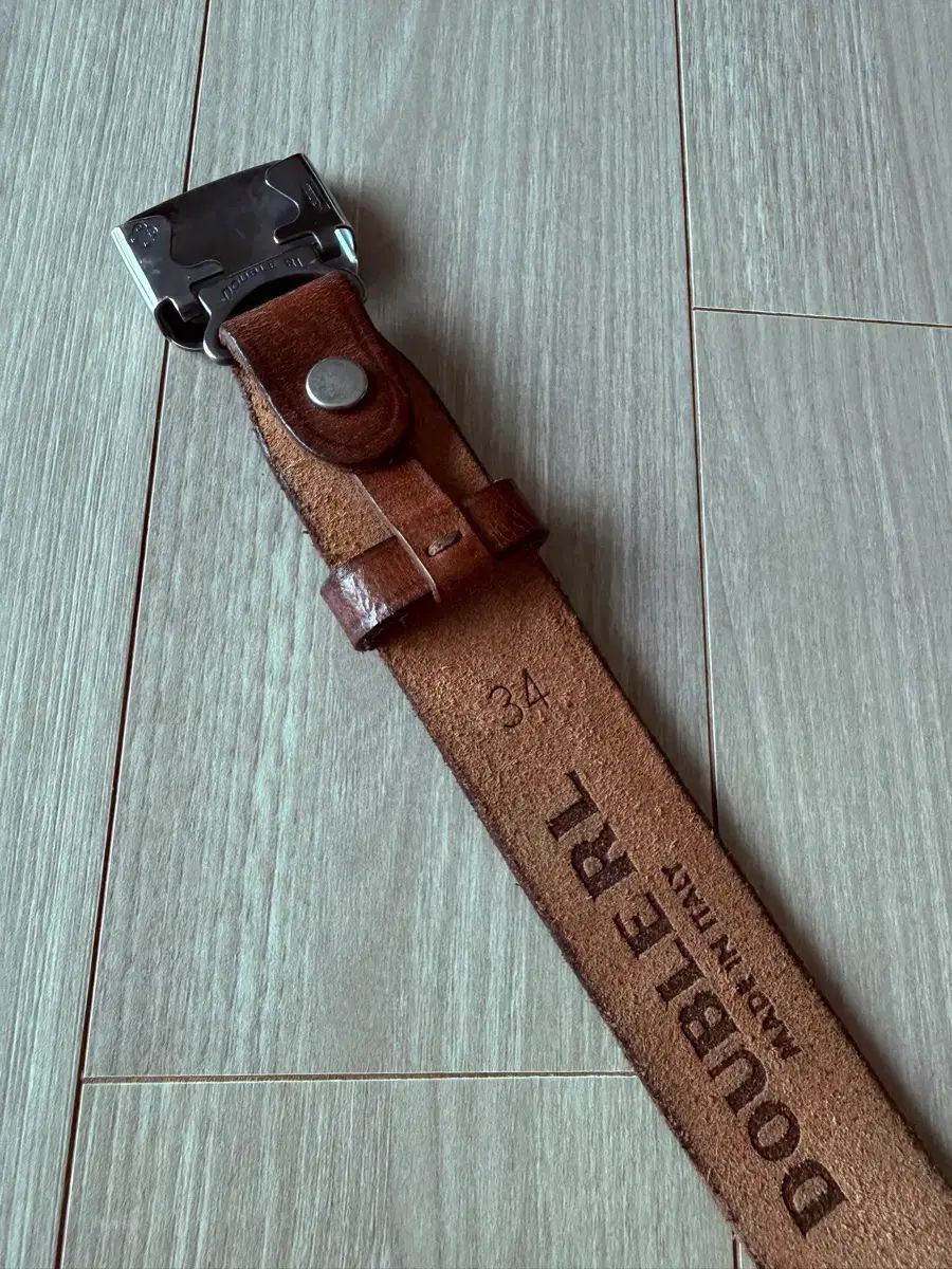 RRL(ダブルアールエル) 빈센스 ベルト ブラウン 34