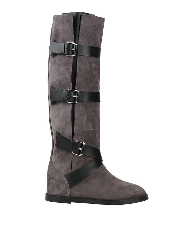 カサディ レディース シューズ ブーツ・レインブーツ CASADEI Gray グレー