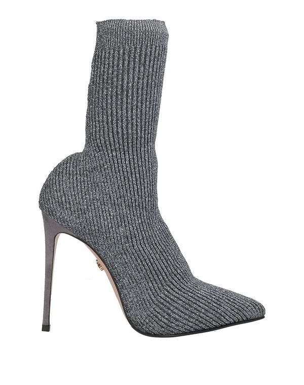 レ シーラ レディース シューズ ブーツ・レインブーツ ショートブーツ LE SILLA Lead Gray グレー