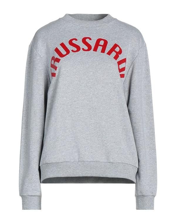 トラサルディ レディース アウター パーカー・スウェット TRUSSARDI Gray グレー