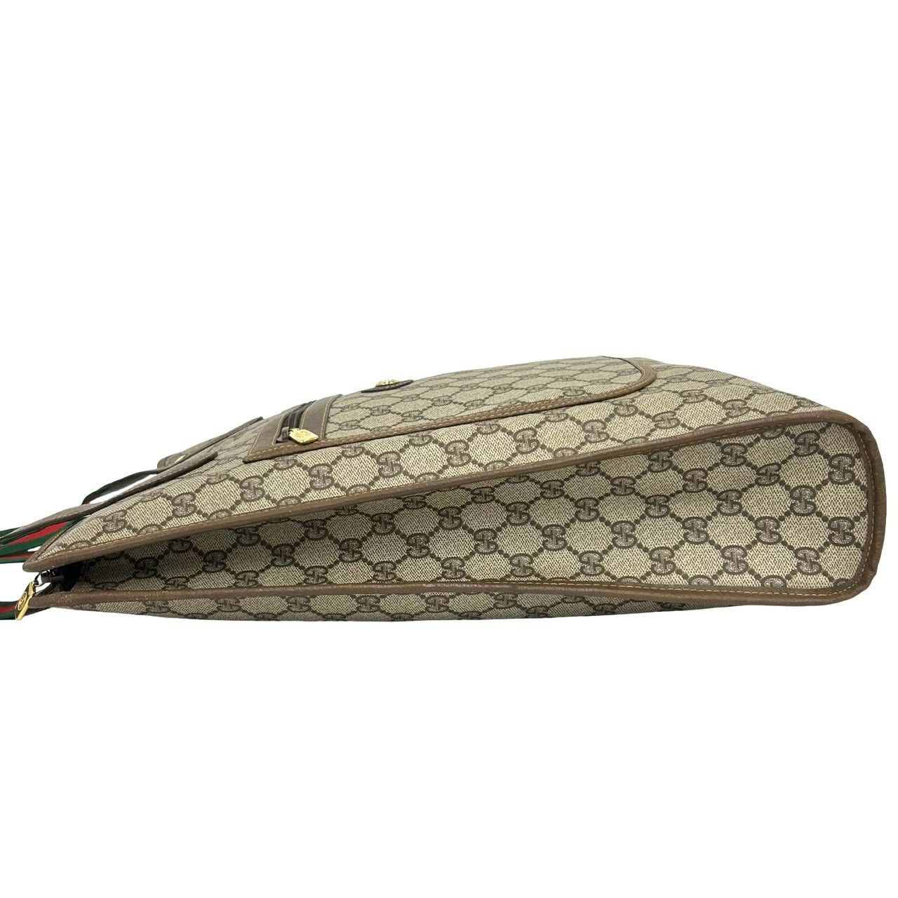 極 美品 GUCCI グッチ オールドグッチ ヴィンテージ シェリーライン GG