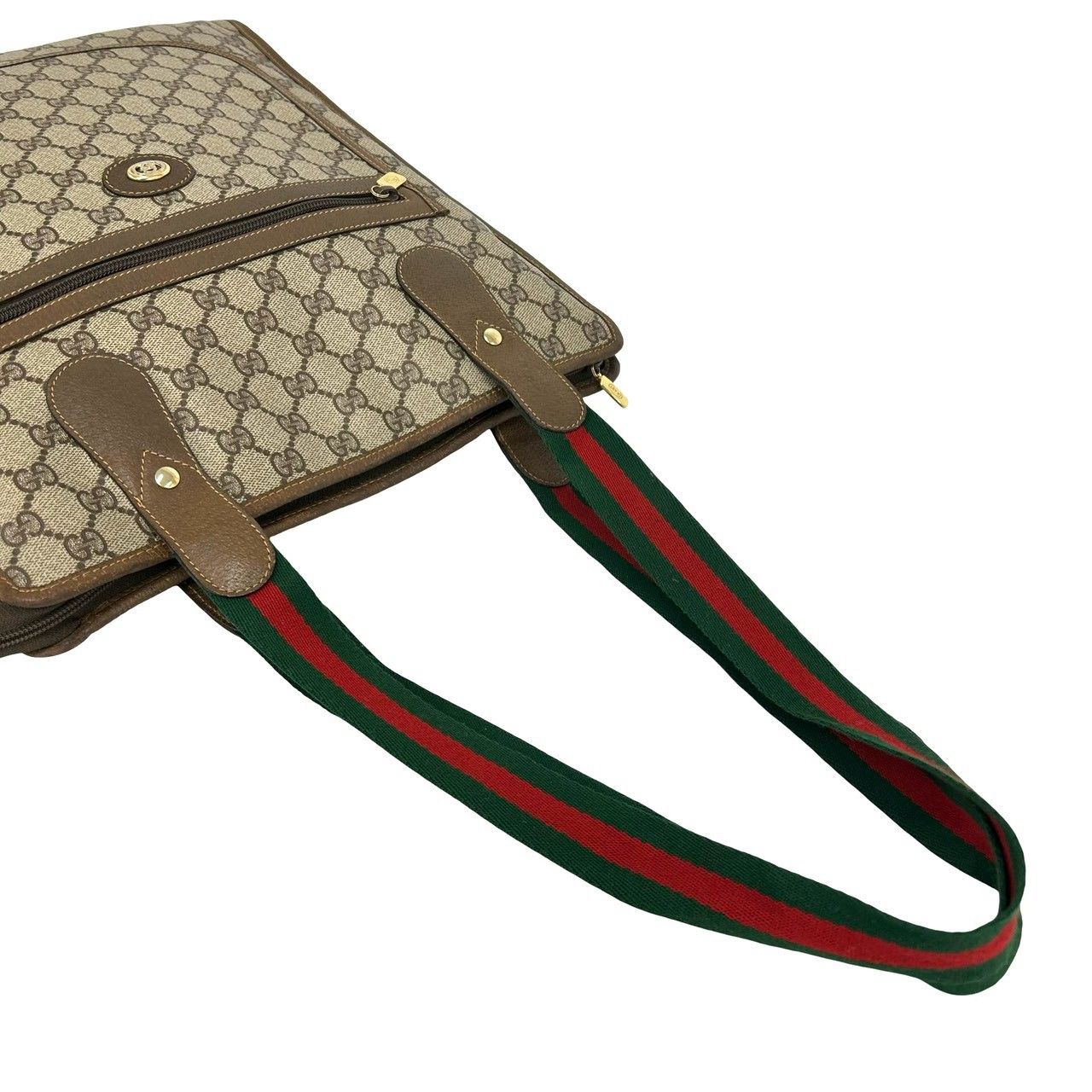 極 美品 GUCCI グッチ オールドグッチ ヴィンテージ シェリーライン GG