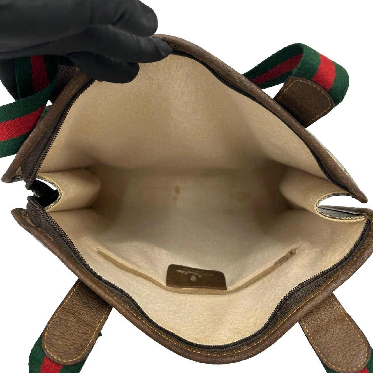 極 美品 GUCCI グッチ オールドグッチ ヴィンテージ シェリーライン GG