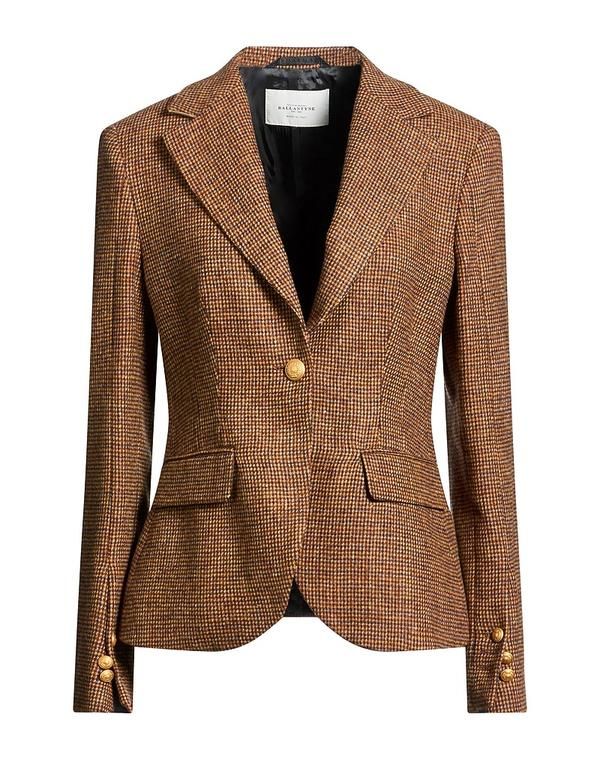 バランタイン レディース アウター ジャケット・ブルゾン テーラードジャケット BALLANTYNE Light Brown ブラウン