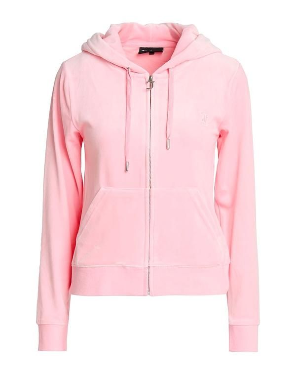 ジューシークチュール レディース アウター パーカー・スウェット JUICY COUTURE Pink ピンク