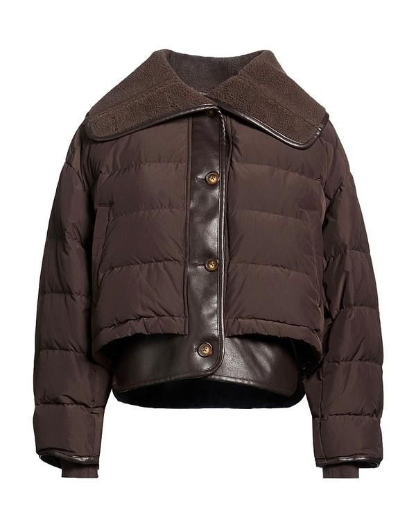 ラグアンドボーン レディース アウター ジャケット・ブルゾン パファージャケット RAG BONE Dark Brown ブラウン