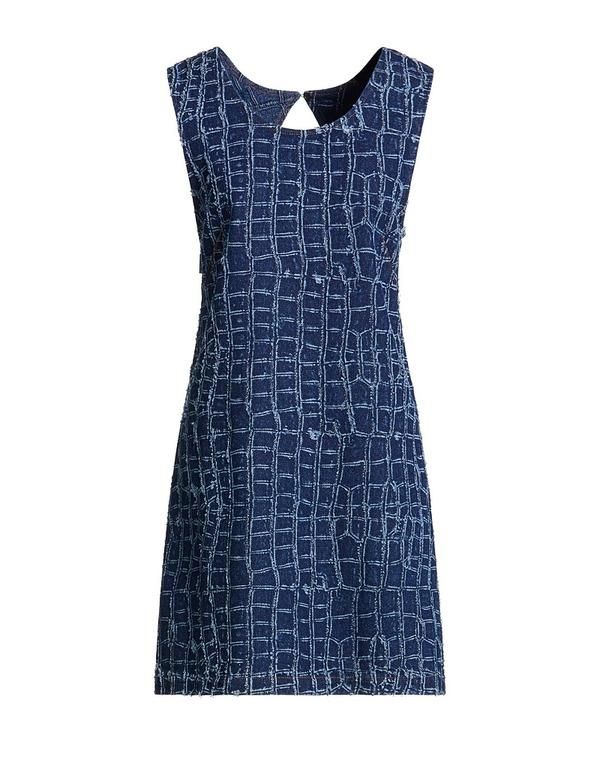 エムエスジイエム レディース トップス ワンピース デニムドレス MSGM Blue ブルー