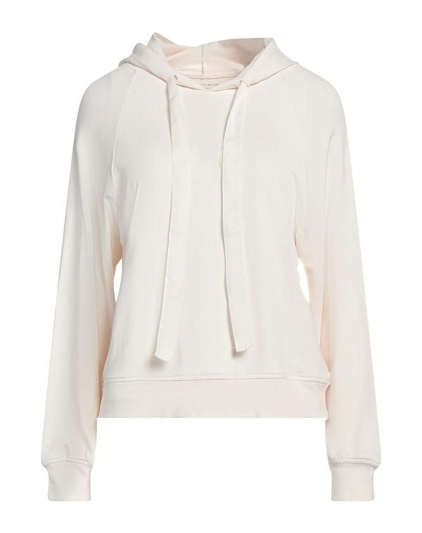 マジェスティック レディース アウター パーカー・スウェット MAJESTIC FILATURES Ivory アイボリー