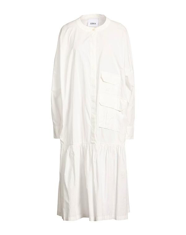 エリカ・カヴァリーニ レディース トップス ワンピース サマードレス ERIKA CAVALLINI Off White オフホワイト