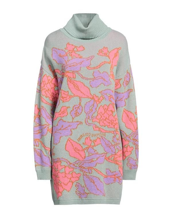 ツインセット レディース アウター ニット・セータートルネック TWINSET Light Green グリーン