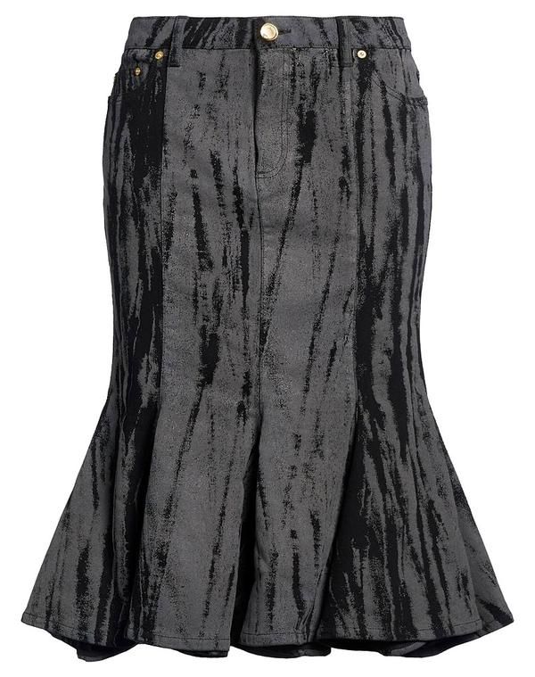 ロベルトカヴァリ レディース ボトムスカート ROBERTO CAVALLI Black ブラック