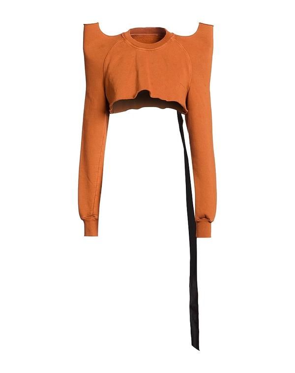 ダークシャドウ バイ リックオウエンス レディース アウター パーカー・スウェット DRKSHDW by RICK OWENS Reddish Brown ブラウン