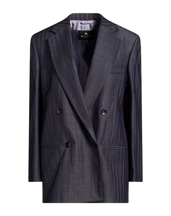 エトロ レディース アウター ジャケット・ブルゾン テーラードジャケット ETRO Charcoal チャコール