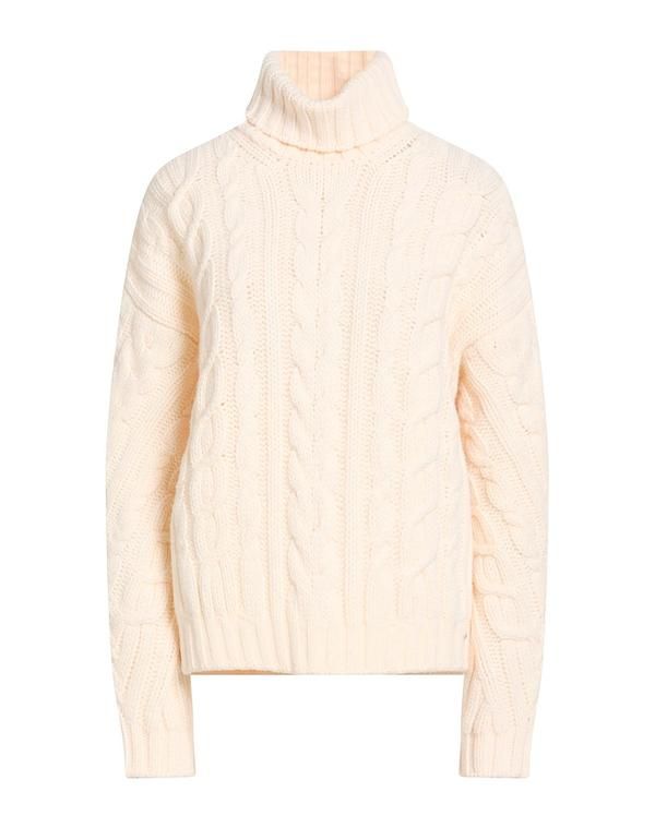 ヘルノ レディース アウター ニット・セータートルネック HERNO White ホワイト