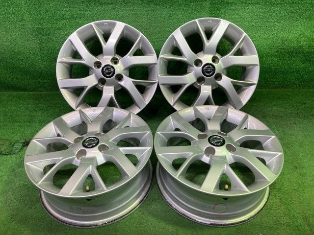 日産 NISSAN 純正 ノート NE12 ホイール アルミ シルバー 15インチ 5.5J 4穴 4本 100 +40 D0300-3VA1A